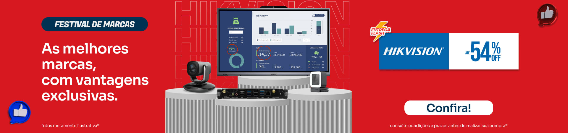 Banner Desk - Intelbras